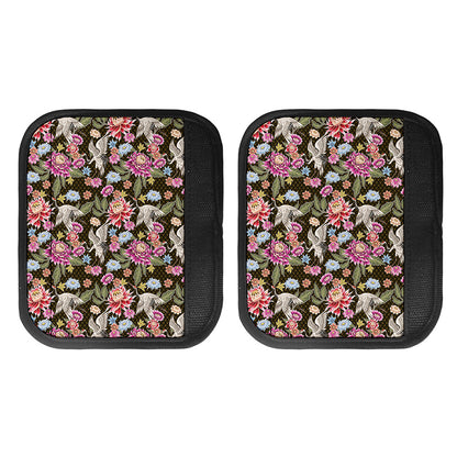 Asian Crane Bird Pattern Print Handle Covers