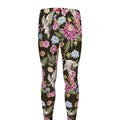 Asian Crane Bird Pattern Print Men's Leggings