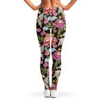 Asian Crane Bird Pattern Print Women's Leggings