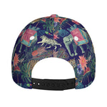 Asian Elephant And Tiger Print Baseball Cap