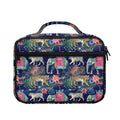 Asian Elephant And Tiger Print Briefcase Bible Bag