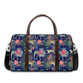 Asian Elephant And Tiger Print Duffel Bag