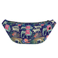 Asian Elephant And Tiger Print Fanny Pack