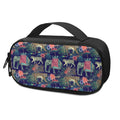 Asian Elephant And Tiger Print Portable Cooler Travel Case