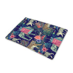 Asian Elephant And Tiger Print Pet Cooling Mat Cover