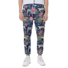 Asian Elephant And Tiger Print Scuba Joggers