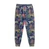 Asian Elephant And Tiger Print Sweatpants