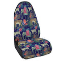 Asian Elephant And Tiger Print Waterproof Car Seat Cover