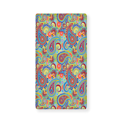 Asian Paisley Pattern Print Baby Crib Sheet