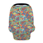 Asian Paisley Pattern Print Baby Seat Cover