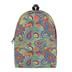 Asian Paisley Pattern Print Backpack