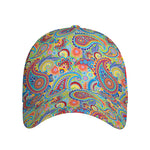 Asian Paisley Pattern Print Baseball Cap
