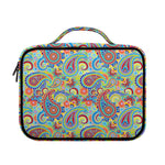 Asian Paisley Pattern Print Briefcase Bible Bag