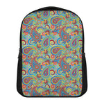 Asian Paisley Pattern Print Casual Backpack