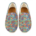 Asian Paisley Pattern Print Casual Shoes