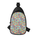Asian Paisley Pattern Print Sling Bag