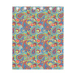 Asian Paisley Pattern Print Curtain