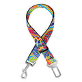 Asian Paisley Pattern Print Dog Seat Belt