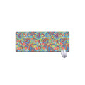 Asian Paisley Pattern Print Extended Mouse Pad