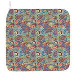 Asian Paisley Pattern Print Hand Towel