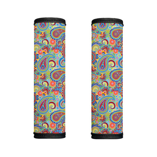 Asian Paisley Pattern Print Handle Covers