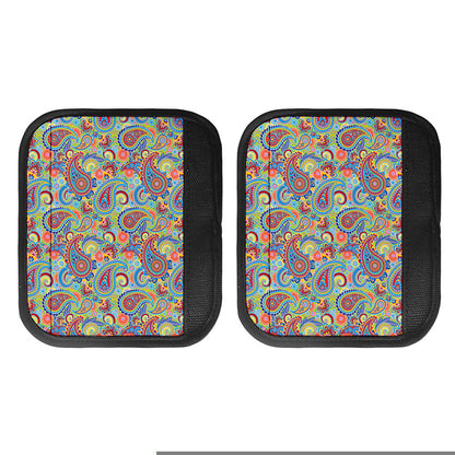 Asian Paisley Pattern Print Handle Covers