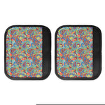 Asian Paisley Pattern Print Handle Covers