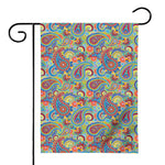 Asian Paisley Pattern Print House Flag