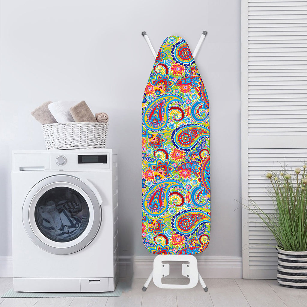 Asian Paisley Pattern Print Ironing Board Cover