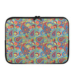 Asian Paisley Pattern Print Laptop Sleeve