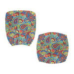 Asian Paisley Pattern Print Office Chair Cover