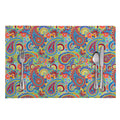 Asian Paisley Pattern Print Placemat