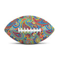 Asian Paisley Pattern Print Rugby Ball