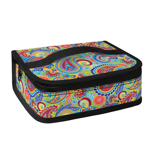 Asian Paisley Pattern Print Small Lunch Bag