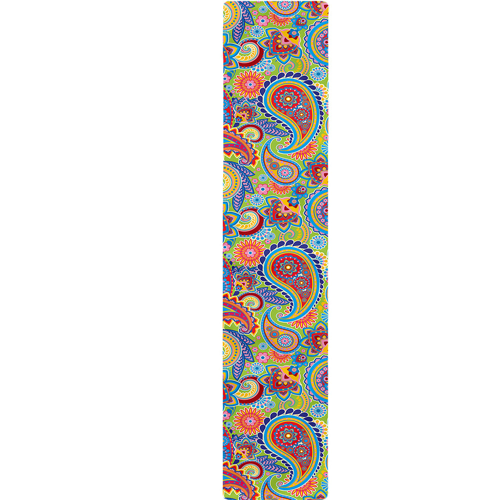 Asian Paisley Pattern Print Table Runner