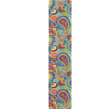 Asian Paisley Pattern Print Table Runner