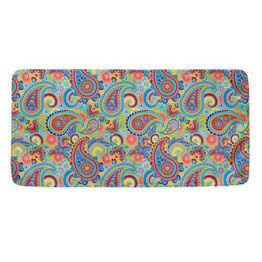 Asian Paisley Pattern Print Towel