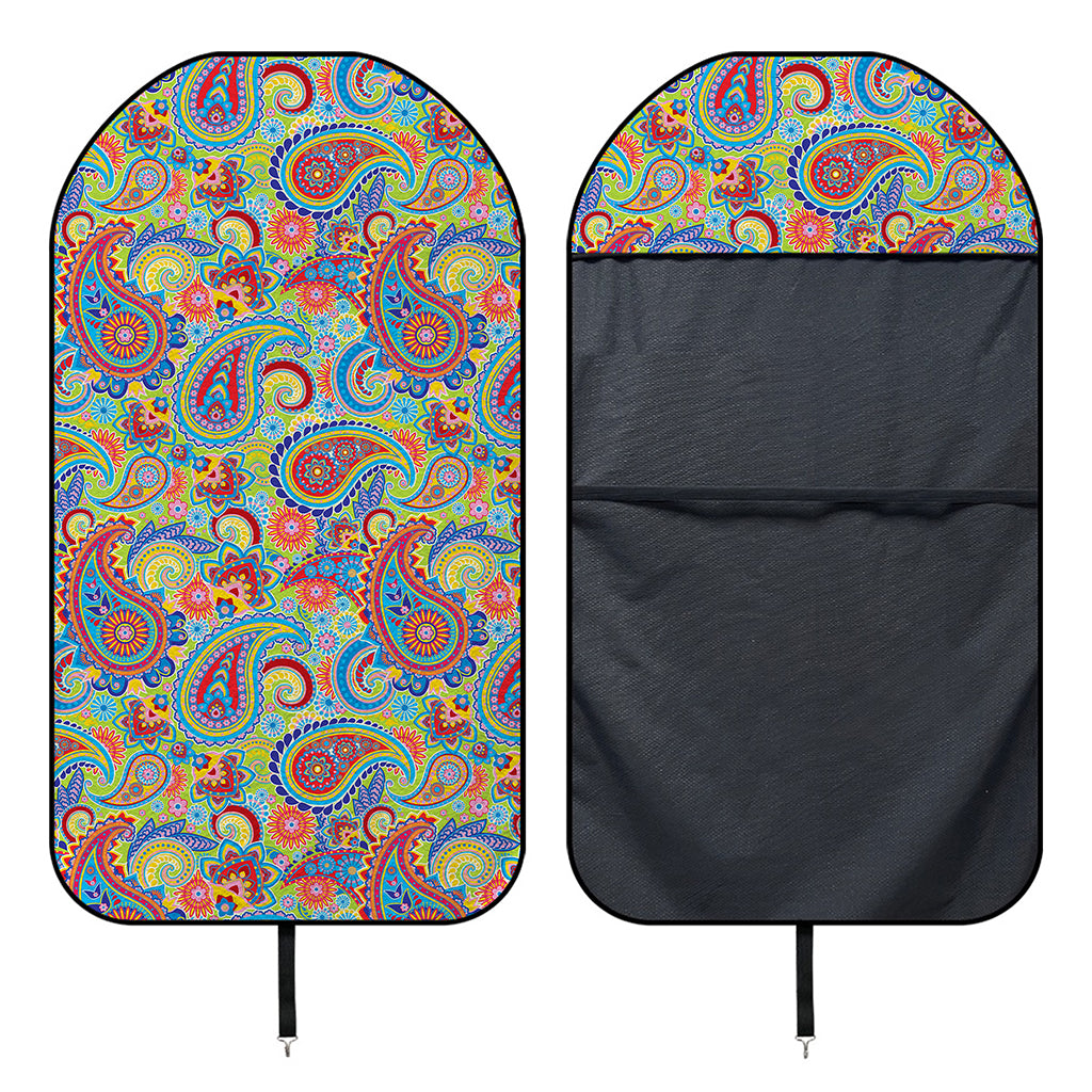 Asian Paisley Pattern Print Waterproof Car Seat Cover