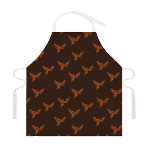 Asian Phoenix Pattern Print Adjustable Apron