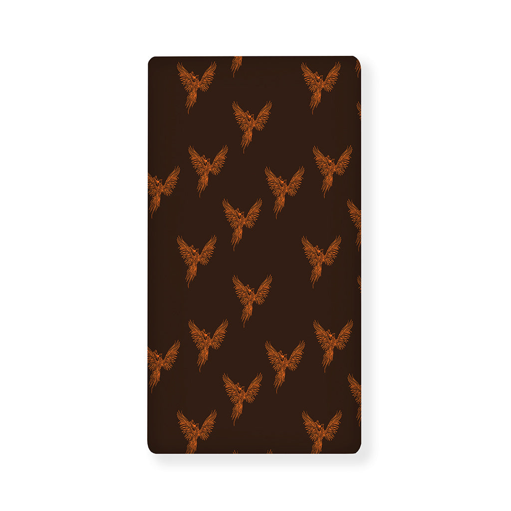 Asian Phoenix Pattern Print Baby Crib Sheet