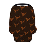 Asian Phoenix Pattern Print Baby Seat Cover