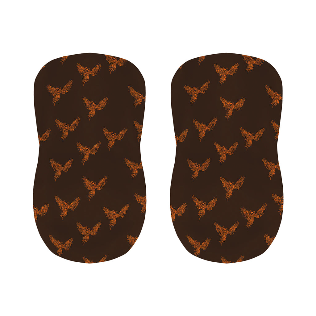 Asian Phoenix Pattern Print Bar Stool Covers