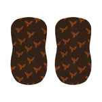 Asian Phoenix Pattern Print Bar Stool Covers