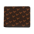 Asian Phoenix Pattern Print Bifold Wallet