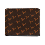 Asian Phoenix Pattern Print Bifold Wallet
