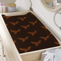 Asian Phoenix Pattern Print Changing Pad Cover