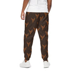 Asian Phoenix Pattern Print Cotton Pants