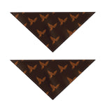 Asian Phoenix Pattern Print Dog Bandana