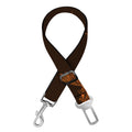 Asian Phoenix Pattern Print Dog Seat Belt