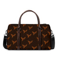 Asian Phoenix Pattern Print Duffel Bag
